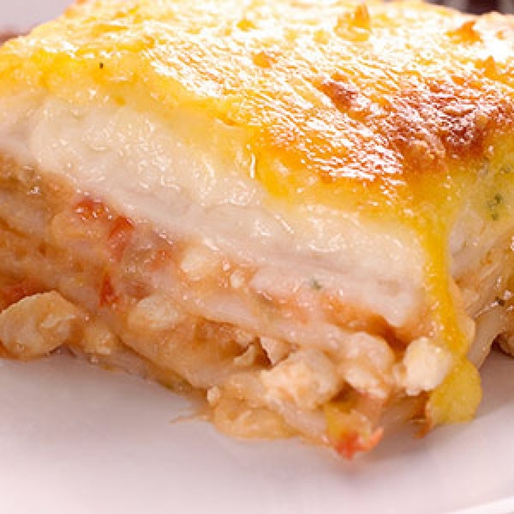 奶油雞肉千層麵