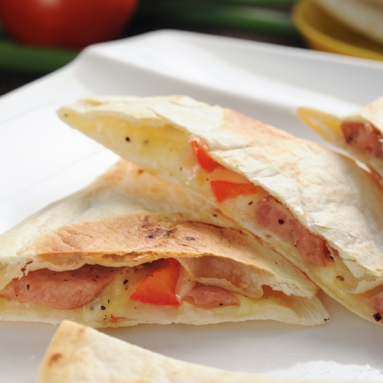 【阿墨薄餅】德式香腸起士薄餅-L