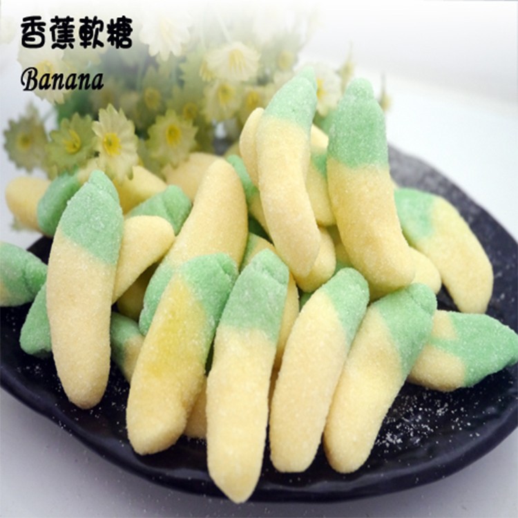 柑仔店零食-香蕉軟糖