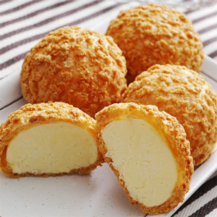 豆穌朋原味泡芙8入一盒