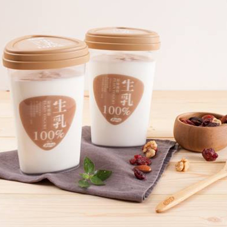 【Juono】100%生乳優格 (500g*3杯)