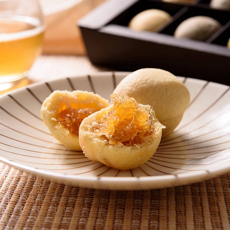 【樂樂齋】五元素鳳梨彩球（蛋奶素）10入禮盒