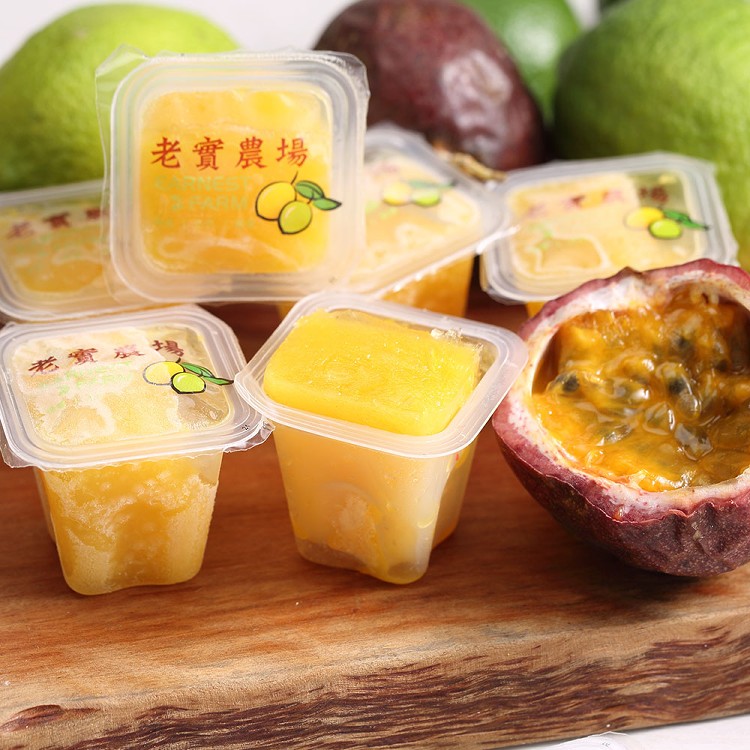 【老實農場】檸檬百香冰角