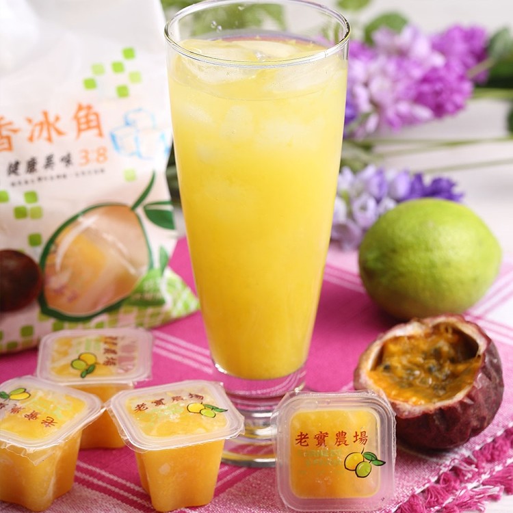 【老實農場】檸檬百香冰角