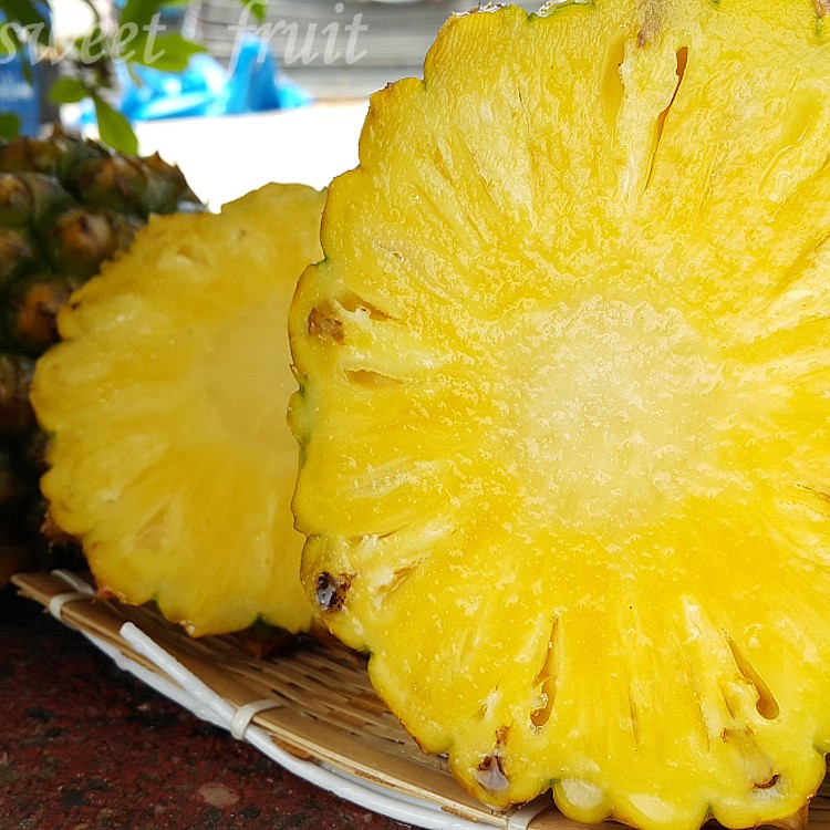 【鮮瑩】紅土種植陽光鳳梨~台農17號金鑽鳳梨~如蜜糖般甜蜜