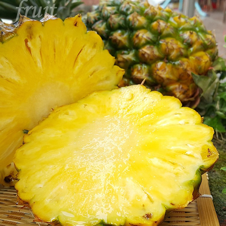 【鮮瑩】紅土種植陽光鳳梨~台農17號金鑽鳳梨~如蜜糖般甜蜜