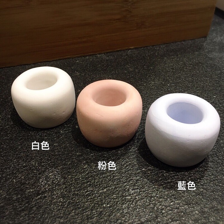 【手工珪藻土牙刷瀝乾架】牙刷收納架 內直徑底部1.5cm 內直徑2