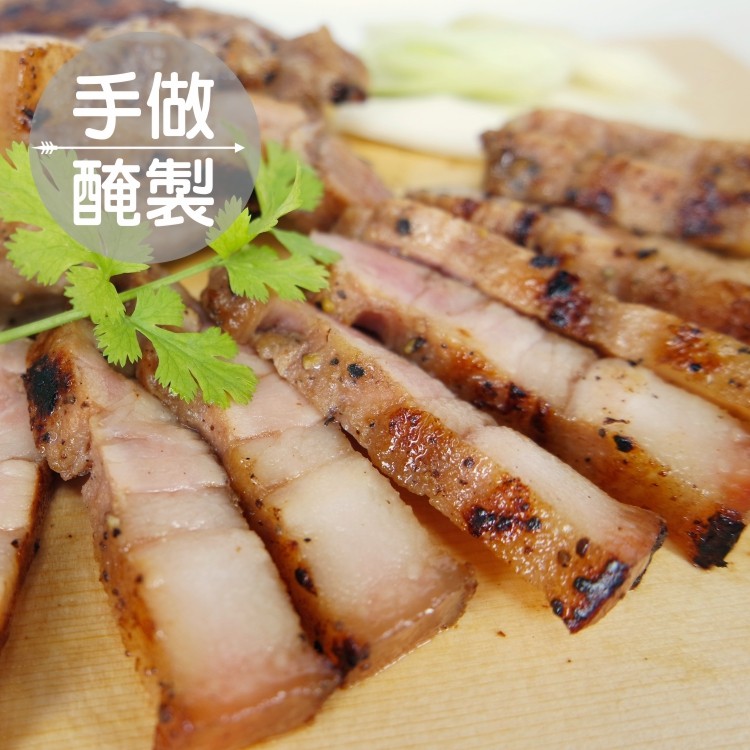免運!【老爸ㄟ廚房】阿嬤手作傳統鹹豬肉 300g/包 (30包,每包180.4元)