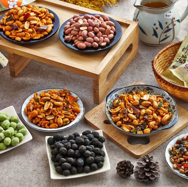 【彼娜滋涮嘴花生】歡樂分享包，口味混搭