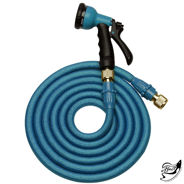 【Incare】新升級高壓彈力伸縮水管15公尺 加購水龍頭轉接頭