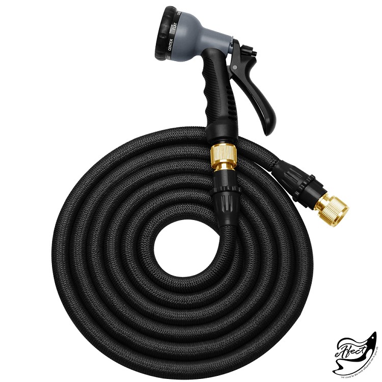 【Incare】新升級高壓彈力伸縮水管15公尺 加購水龍頭轉接頭