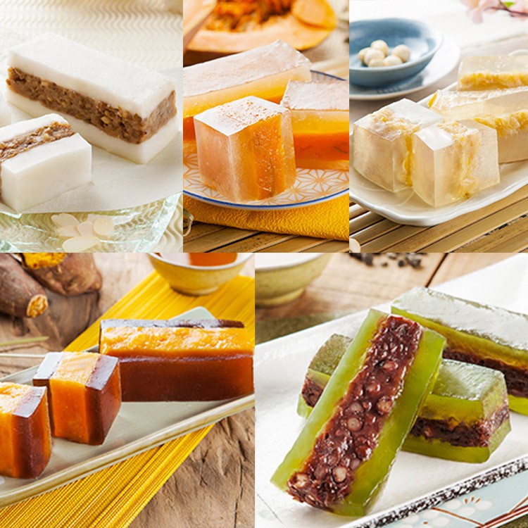 【金魚屋】綜合水晶糕組 任選