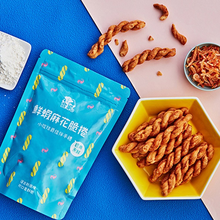 【小琉球合家】鮮蝦麻花捲