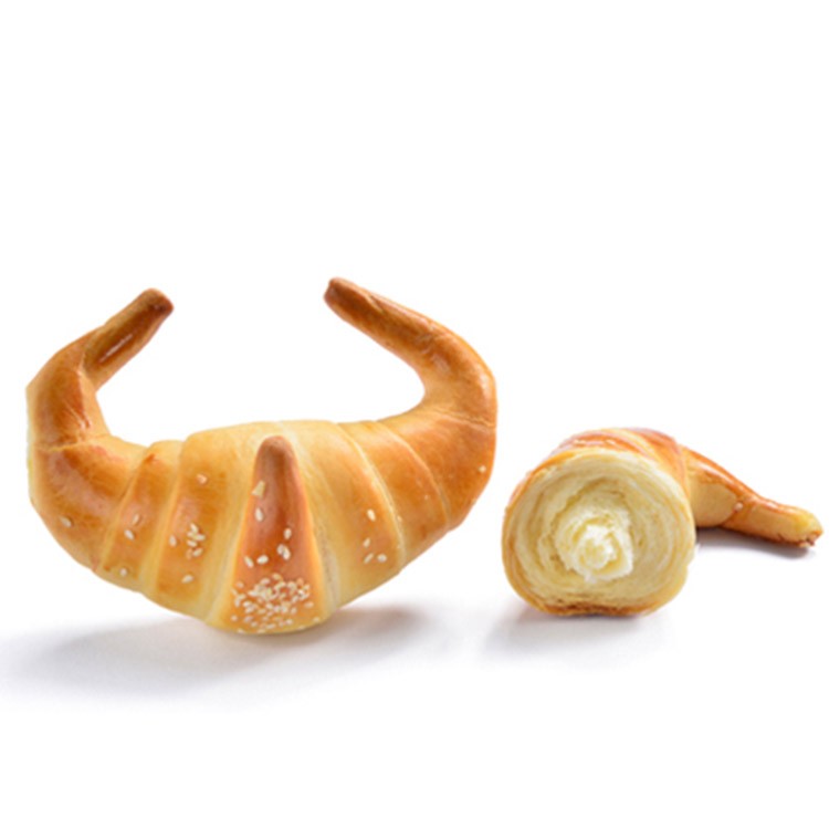 【康喜軒】古早味金牛角麵包禮盒 10入