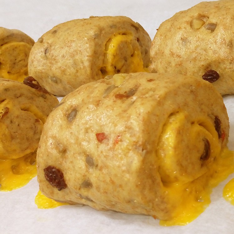 【四平手工饅頭】養生暢銷組(堅果起士饅頭 、黑糖桂圓核桃饅頭 、鮮奶芋頭乳酪饅頭、五榖地瓜饅頭)