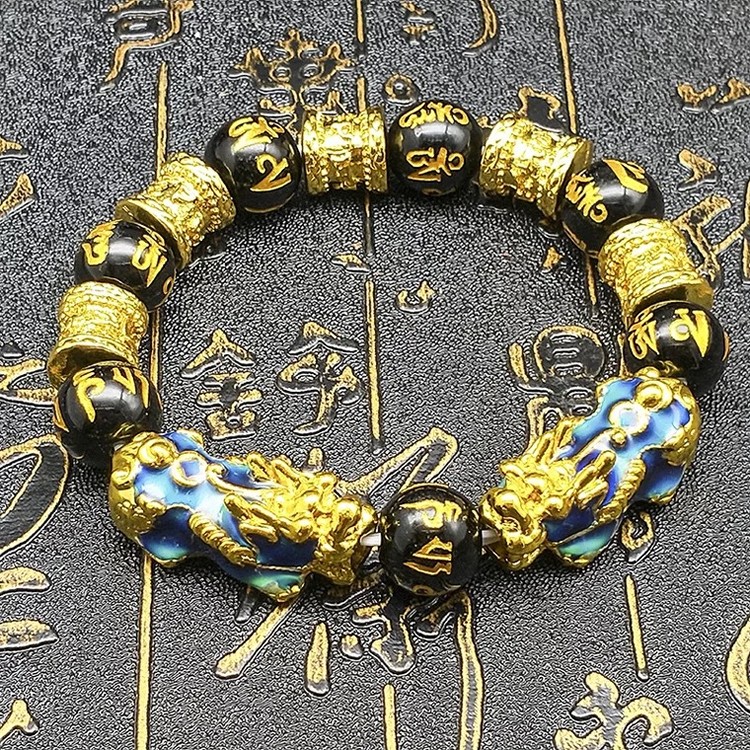 【輝鴻】新開運招財熱變色貔貅手鏈[PZF556]