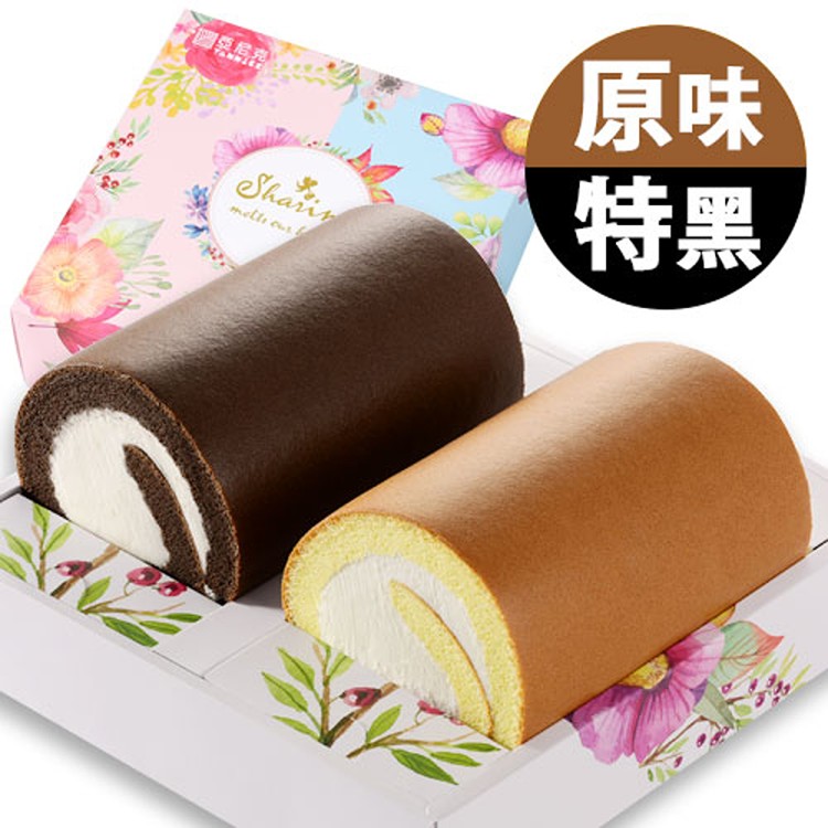 【亞尼克】生乳捲雙捲禮盒(原味+特黑)，單盒促銷$810