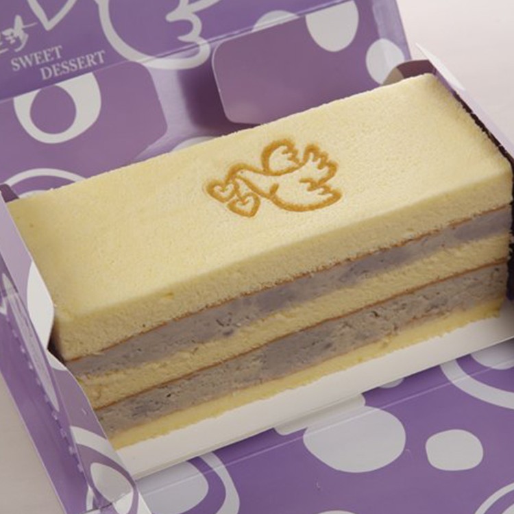 【連珍】雙層芋泥蛋糕1條裝(奶蛋素)
