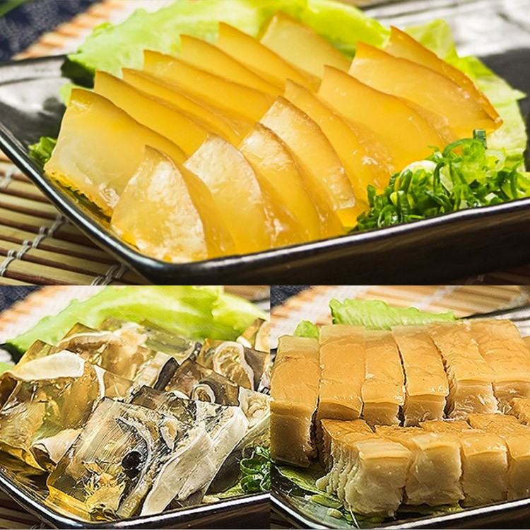 【五記沙魚烟】鯊魚煙D餐(腹肉+鯊魚皮凍+曼波魚凍)