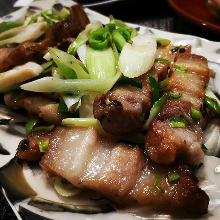 彰化養豬農自家生產-滋滋燒烤低鹽馬告鹹豬肉