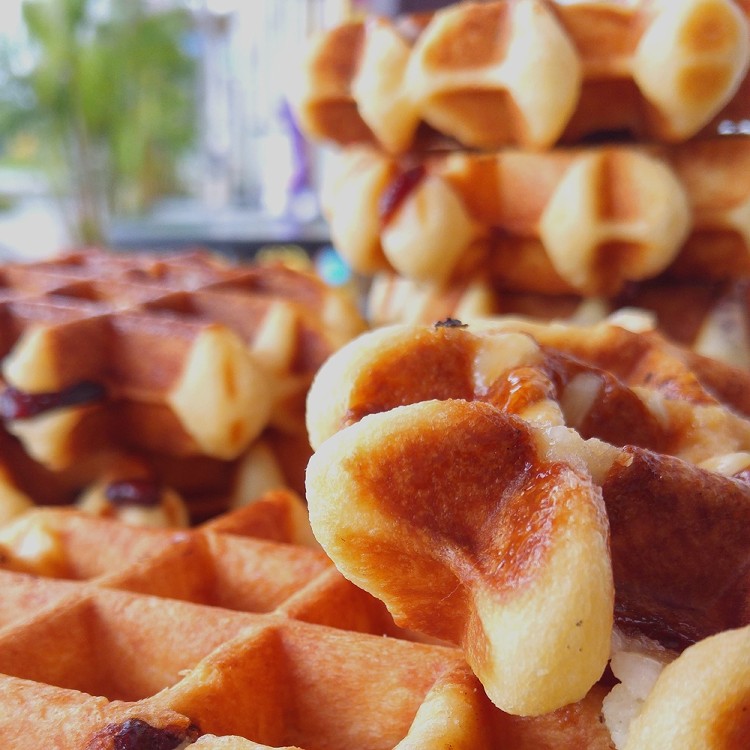 【華夫爺爺】比利時列日脆皮鬆餅（脆脆珍珠糖原味）