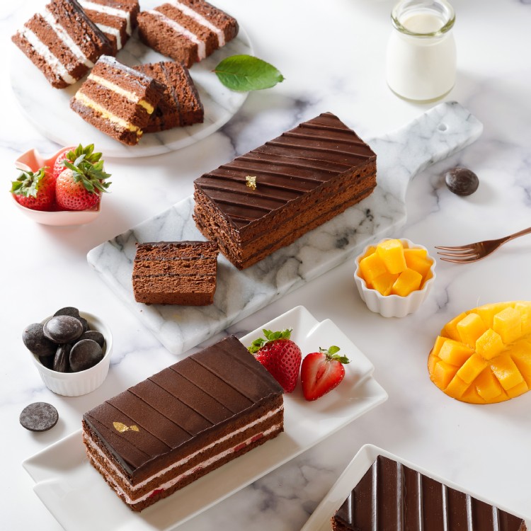 【艾波索】熱銷百萬條-巧克力黑金磚12cm(原味/草莓/北海道生乳)3款任選