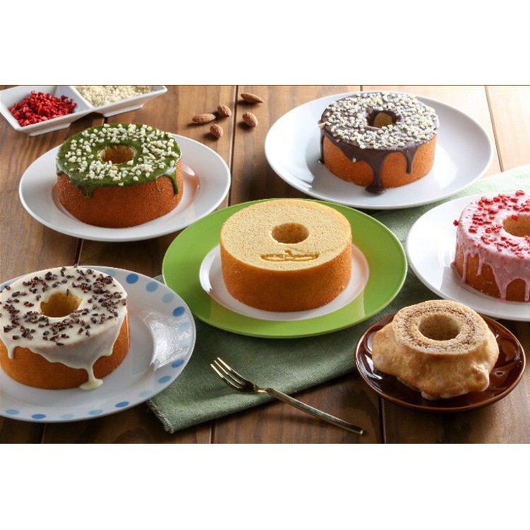 【MORI手作】Deco年輪蛋糕-白巧克力/黑巧克力/抹茶/草莓 (口味任選)