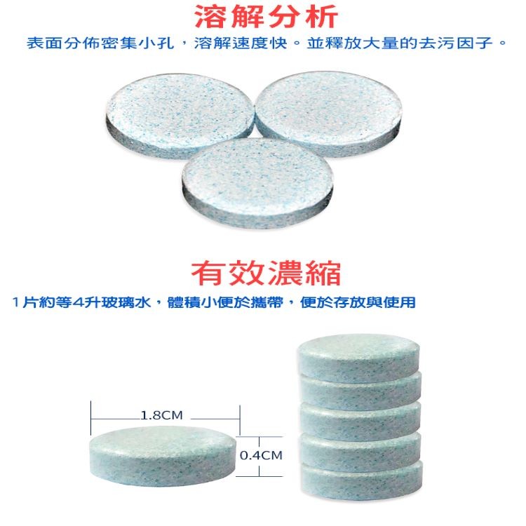 【輝鴻】固態強效款超濃縮雨刷精錠[PZF573]