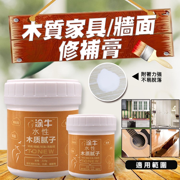 【輝鴻】木質家具牆面修補膏[PZF574]