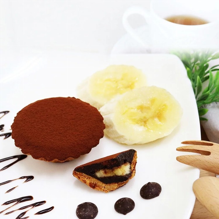 【阿嬤的珍藏】香蕉生巧克力塔(單顆)