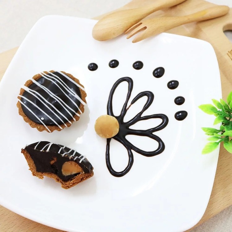 【阿嬤的珍藏】火山豆生巧克力塔(單顆)