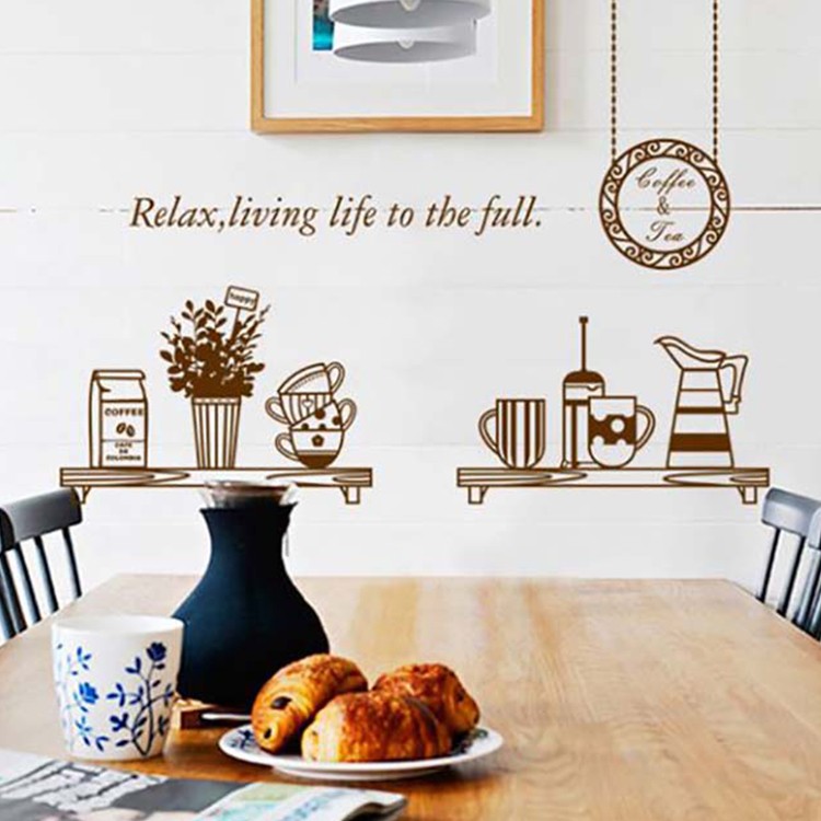 【樂嫚妮】造型DIY壁貼牆貼 居家/廚坊/餐廳牆壁皆適用