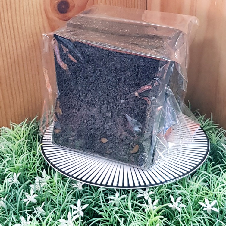 【普悅麗】竹炭黑芝麻核桃吐司(全素)