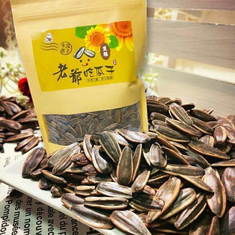 【老爺吃瓜子】台灣嚴選超大顆水煮瓜子