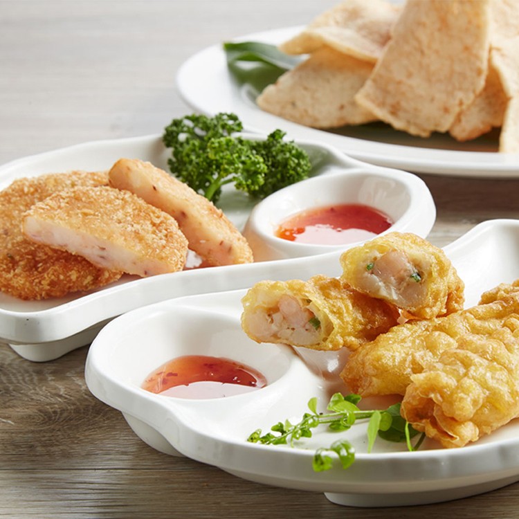 【易鼎活蝦】易鼎蝦餅 / 蝦捲(來店必點)