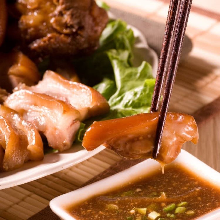 【林家】萬巒豬腳1125g/包(切片)(加贈手工麵線200g/包)