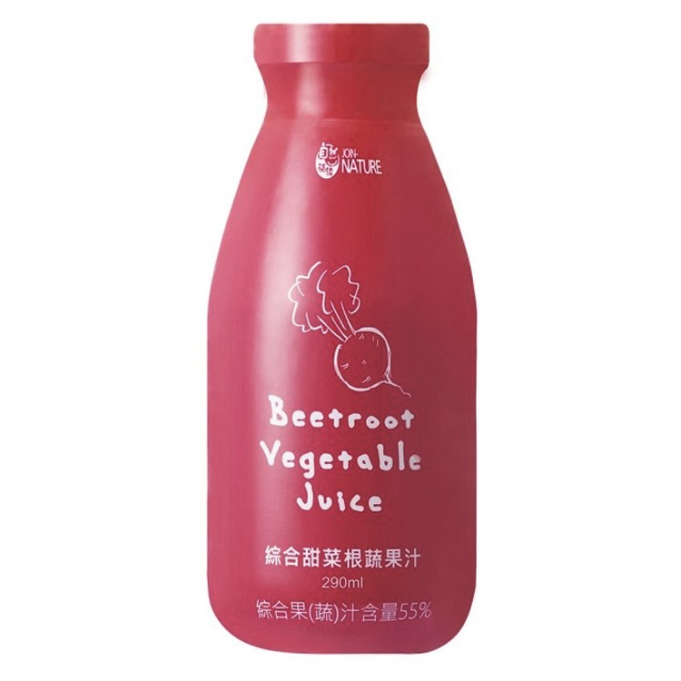 自然補給 3倍營養 甜菜根蔬果 綜合莓果 290ml 【宅家好物】