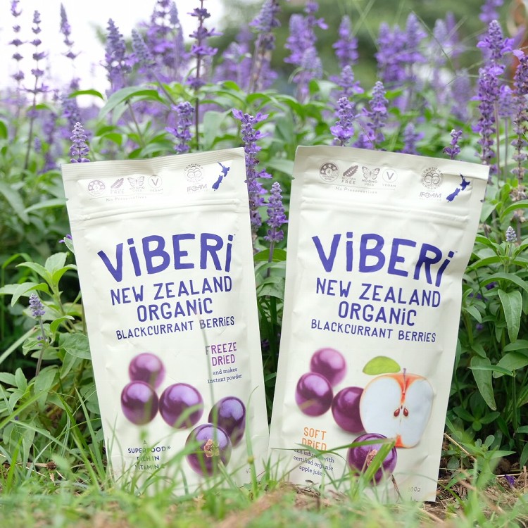 【紐西蘭ViBERi】有機凍乾黑醋栗