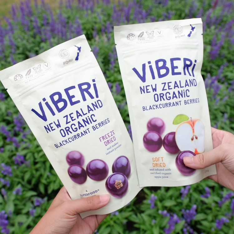 【紐西蘭ViBERi】有機軟乾黑醋栗