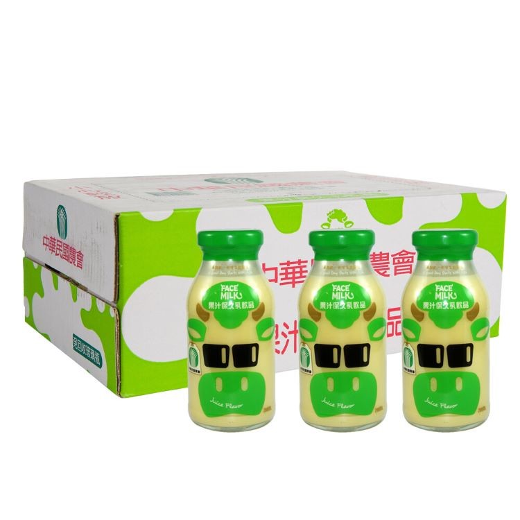 【台農乳品】果汁調味保久乳(200ml x24瓶)