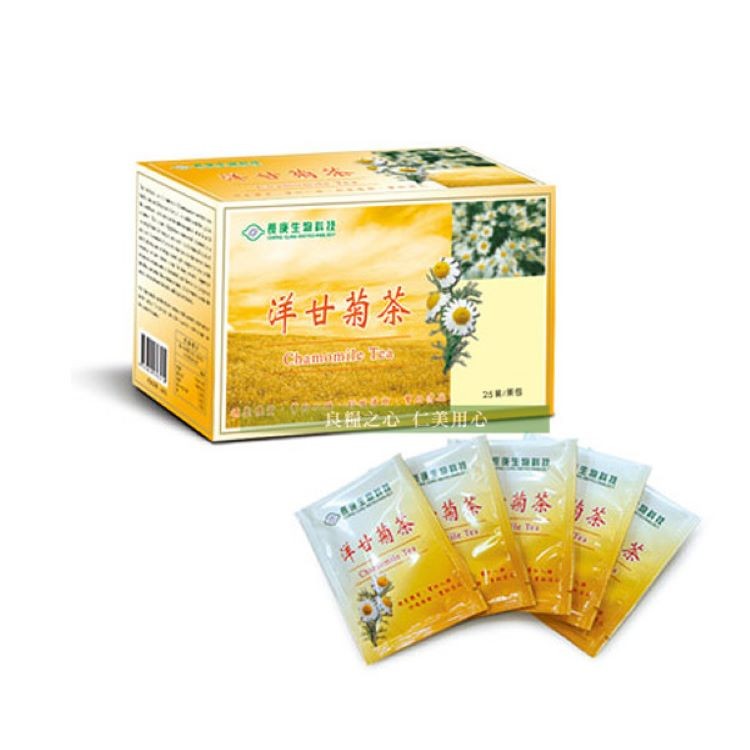 【長庚生技】洋甘菊茶(25包/盒)