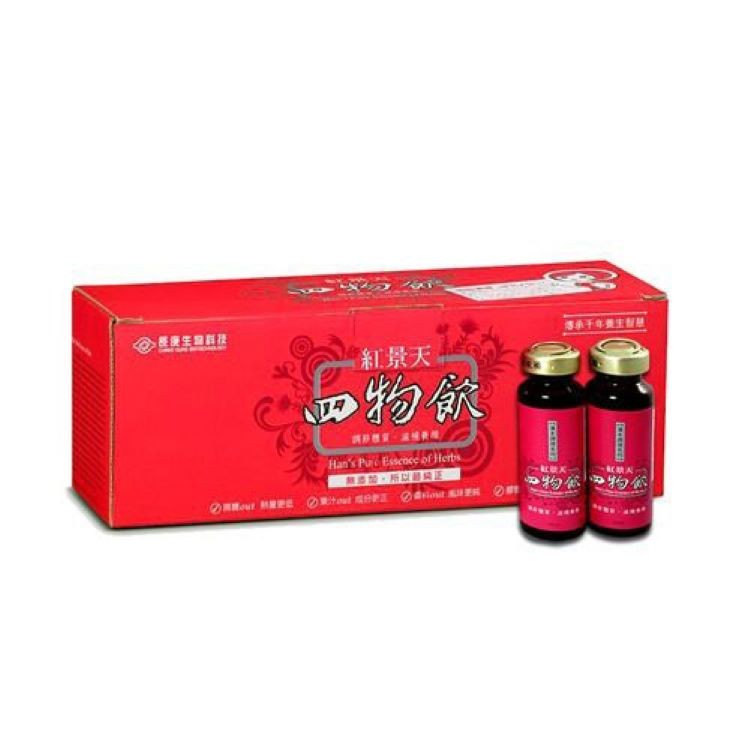 【長庚生技】紅景天四物飲(14瓶/盒)