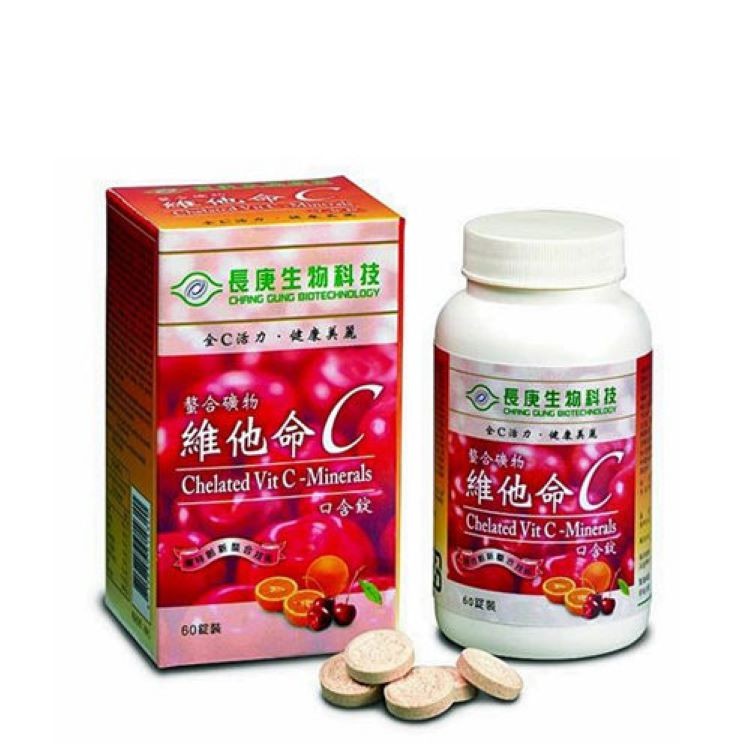 【長庚生技】螯合礦物-維他命c(60粒/瓶)