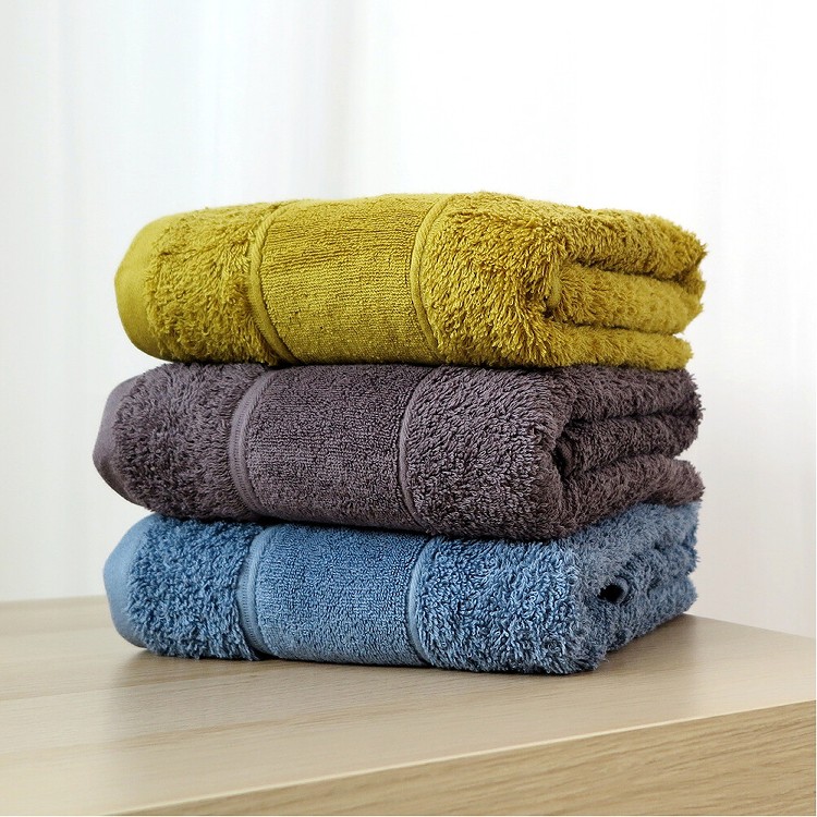 【HKIL-巾專家】簡約歐風蓬鬆加厚款純棉浴巾