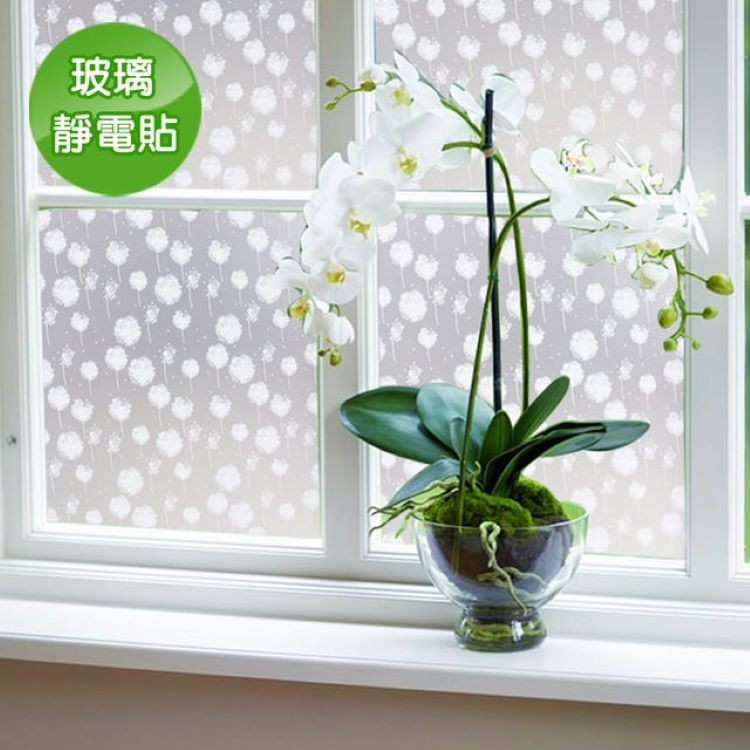 【Conalife】廚房浴室辦公司玻璃隔熱靜電貼