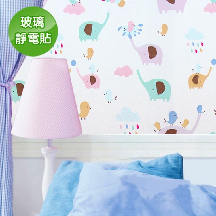 【Conalife】廚房浴室辦公司玻璃隔熱靜電貼