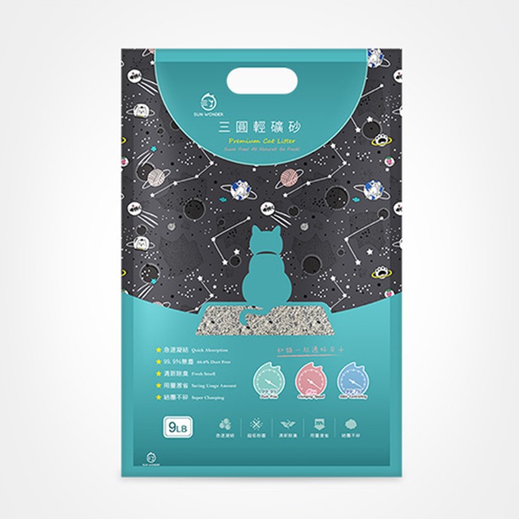 【三圓Sun Wonder】低粉塵高凝結輕礦貓砂