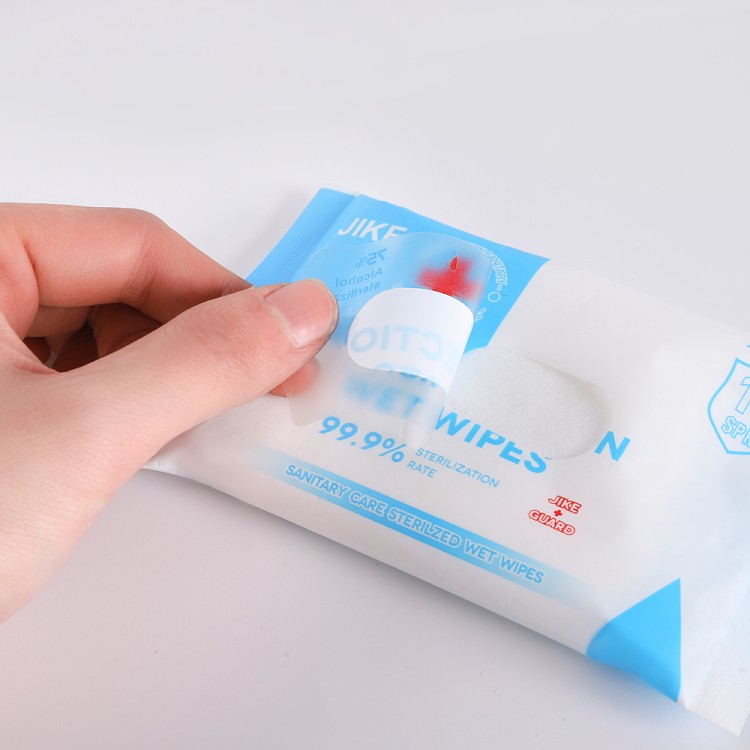 【DISINFECTION】高效消毒滅菌75%酒精濕紙巾10抽