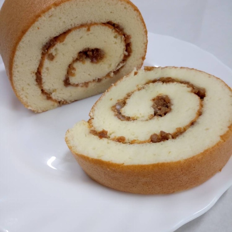 【益夫烘焙坊】鹹蛋糕捲 (葷食)