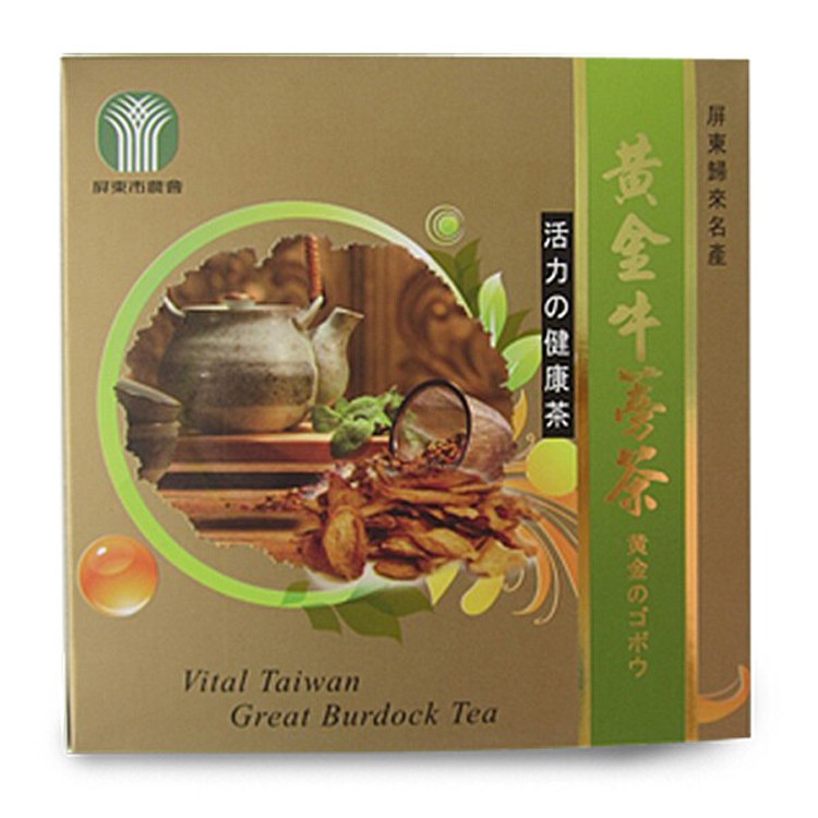 【屏東市農會】黃金牛蒡茶-45g/盒